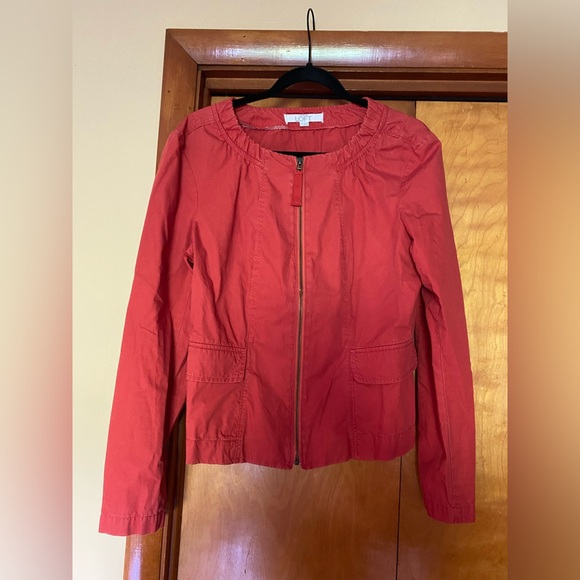 LOFT Tops - EUC Ann Taylor Loft zip up top